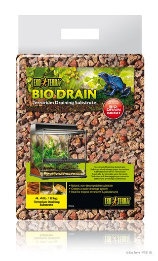 Exo Terra - Substrat de Drainage BioDrain - Substrat pour Terrariums