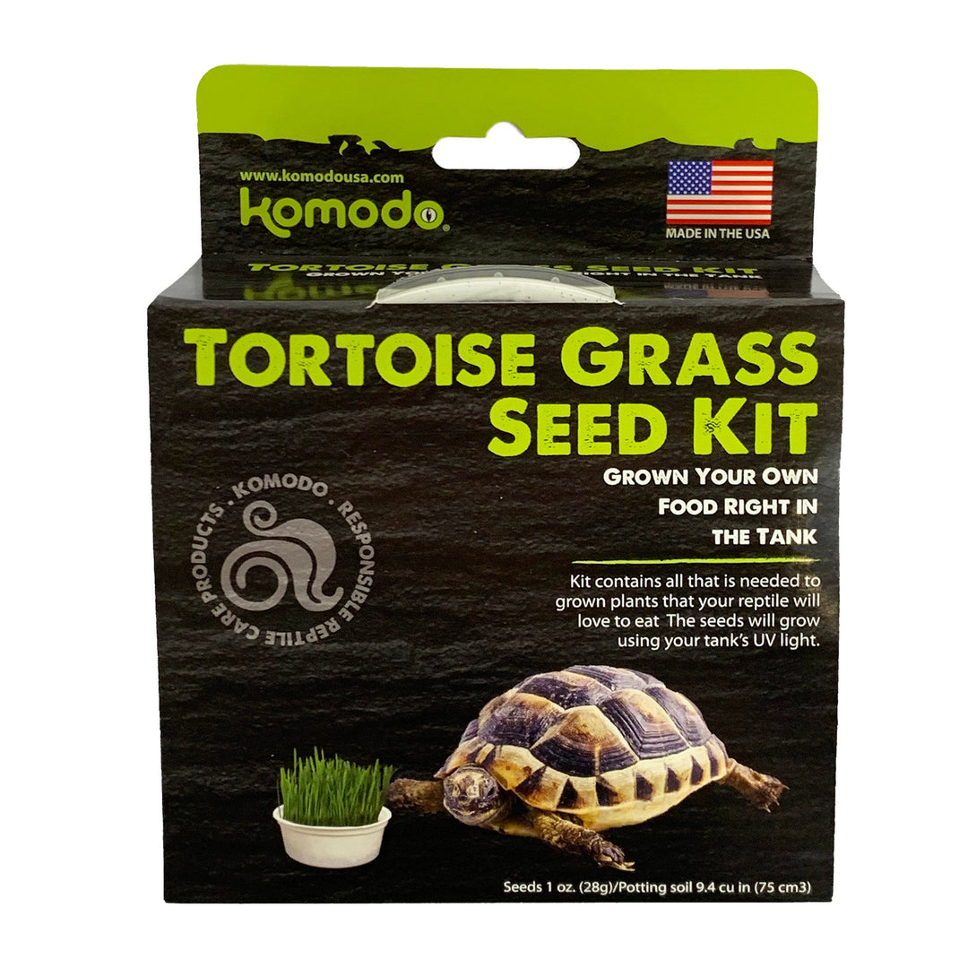 *KOMODO Gâteries Trousse de Graines d'Herbe 1oz pour Reptiles