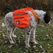 CHIEN BLANC Sac à Dos Expédition Orange