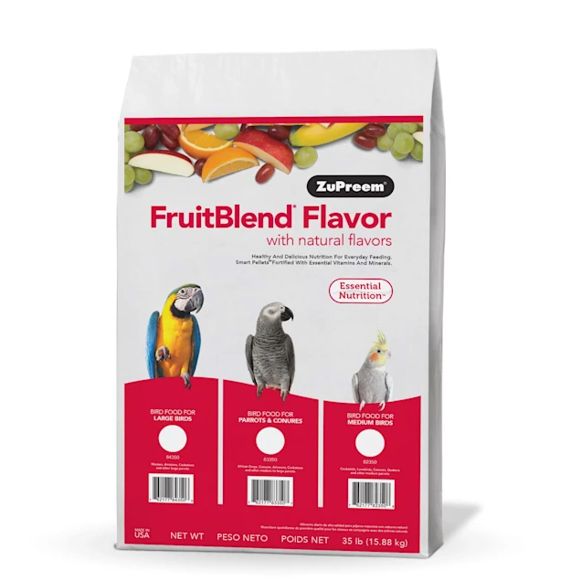 ZuPreem FruitBlend - Granulés pour Perroquets Moyens et Grands - Nourriture pour Oiseaux