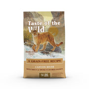 Taste of the Wild - Chat Canyon River Truite et Saumon Fumé - Nourriture Sèche Sans Grains pour Chats