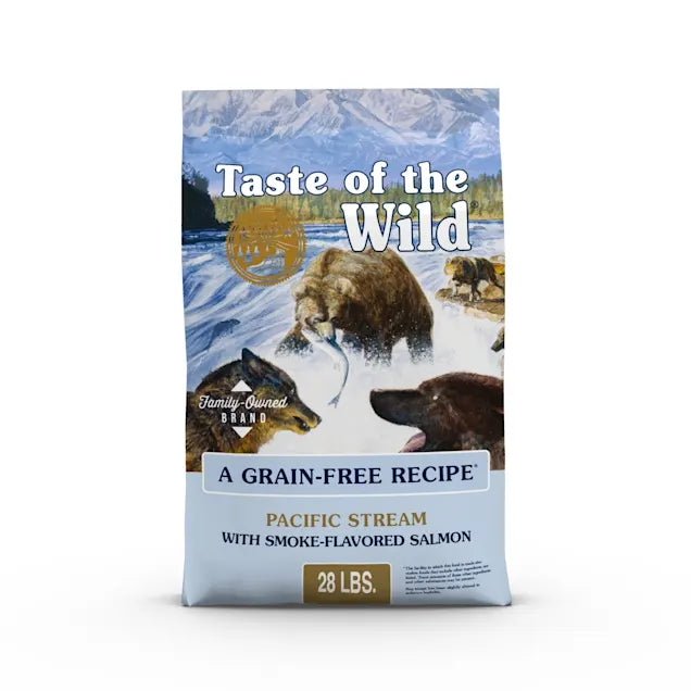 Taste of the Wild - Pacific Stream (Saumon Fumé) - Nourriture Sèche Sans Grains pour Chiens