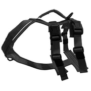 CHIEN BLANC ATLAS Harnais Double Noir XL
