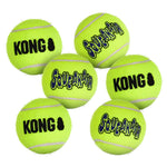 Voir l’image dans la galerie, Kong SqueakAir - Balles de Tennis - Jouet avec Couineur pour Chiens