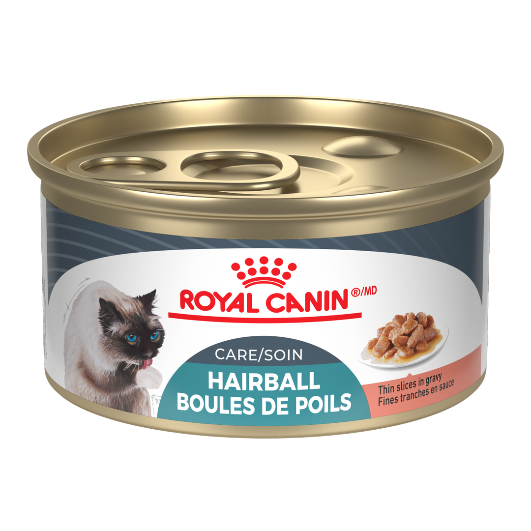 Royal Canin - Chat Soin Boules de Poils Tranche en Sauce - Nourriture Humide pour Chats