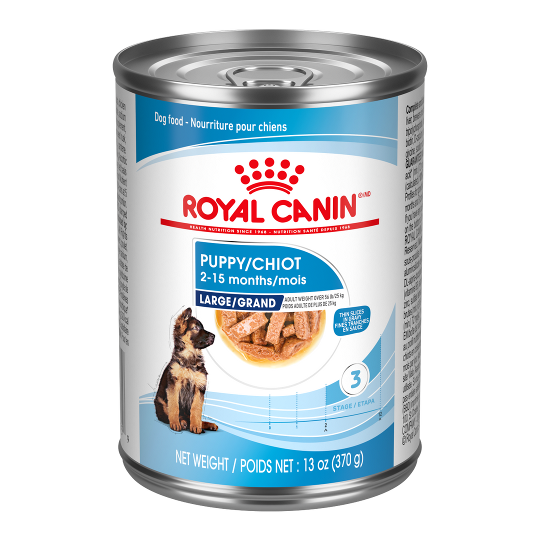 Royal Canin - GRAND Chiot Tranches en Sauce - Nourriture Humide pour Chiens