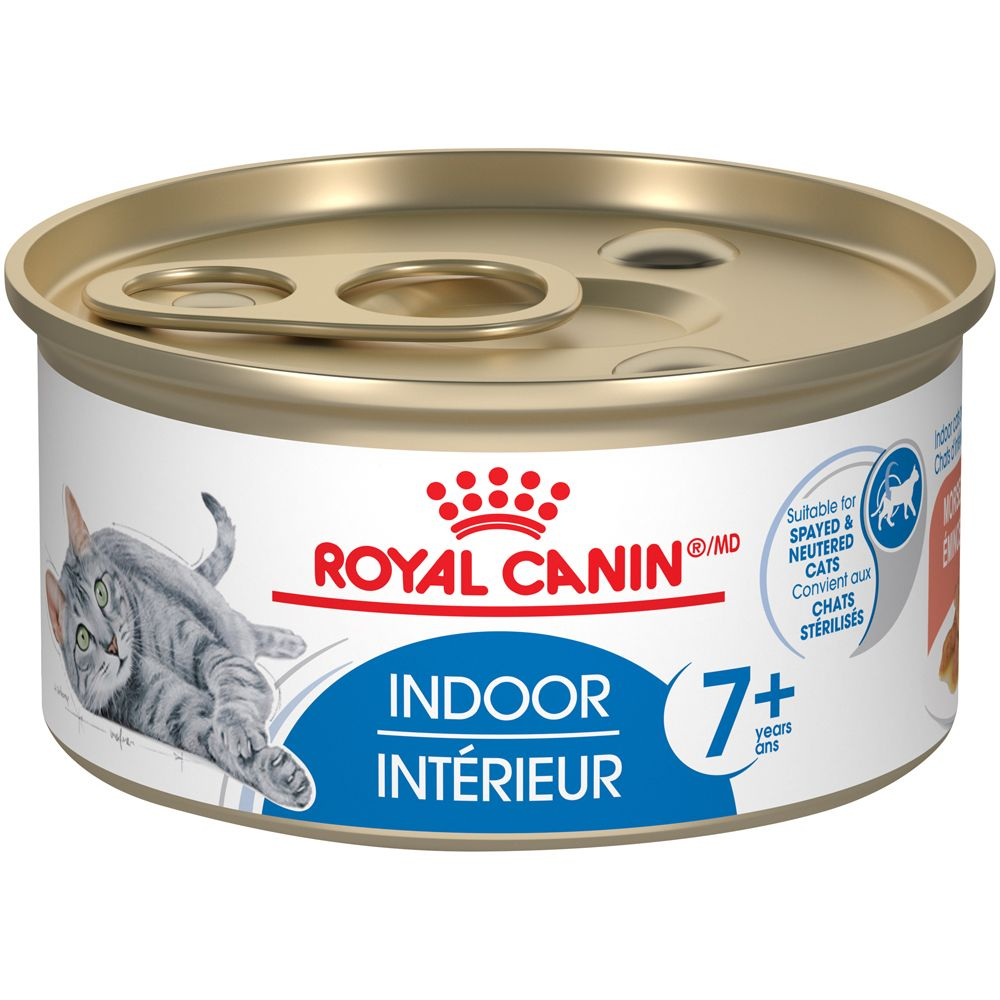 Royal Canin - Chat d'Intérieur 7+ Émincé en Sauce - Nourriture Humide pour Chats