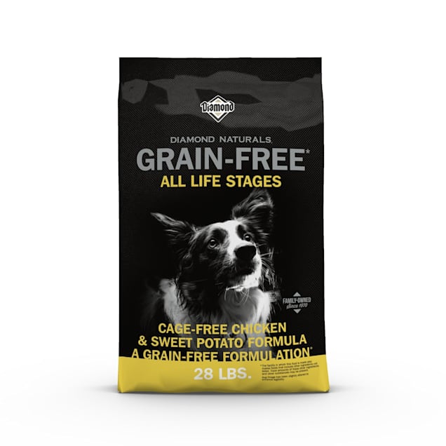 Diamond Naturals - Chien Poulet et Patate Douce - Nourriture Sèche Sans Grains pour Chiens