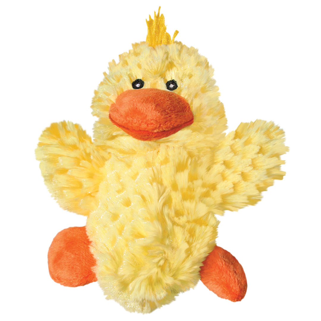 Kong - Dr. Noyz Canard - Jouet en Peluche avec Couineur pour Chiens