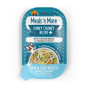 Weruva Meals'N More - Funky Chunky - Poitrine de Poulet et Légumes en Sauce - Garniture ou Nourriture Humide pour Chiens en Sachet