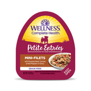 Wellness Petite Entrées - Mini-Filets Boeuf, Carottes et Poivrons Rouges en Sauce - Nourriture Humide Sans Grains pour Chiens de Petites Races