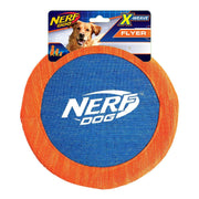Nerf Dog - Jouet Disque Volant en TPR Tissé pour Chiens, 25 cm