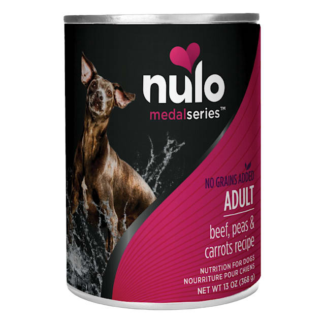 Nulo Freestyle - Boeuf, Pois et Carottes - Nourriture Humide Sans Grains en Pâté pour Chiens Adultes