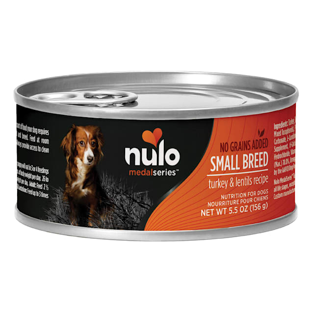 Nulo Freestyle - Dinde et Lentilles - Nourriture Humide Sans Grains en Pâté pour Chiens de Petites Races