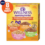 Voir l’image dans la galerie, Wellness Appetizing Entrees - Ensemble Varié de Volaille - Nourriture Humide pour Chats Adultes en Sachet