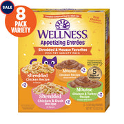 Wellness Appetizing Entrees - Ensemble Varié Volaille - Nourriture Humide Sans Grains pour Chats