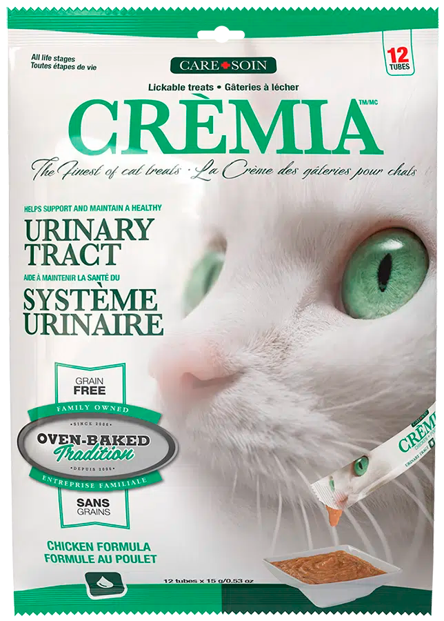 Oven-Baked Tradition Crèmia - Système Urinaire Poulet - Gâteries à Lécher Sans Grains pour Chats