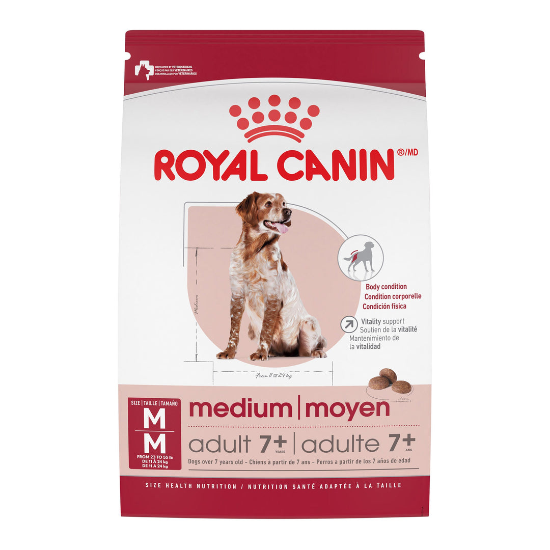 Royal Canin - MOYEN Chien Adulte 7+, Nourriture Sèche pour Chiens