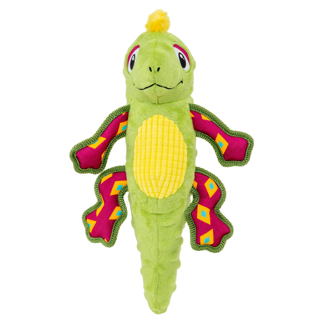 Kong - Iguane Tropics Rattlez - Jouet Interactif pour Chiens