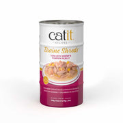 Catit Divine Shreds - Thon avec Crevettes et Citrouille en Gelée - Nourriture Humide Sans Grains pour Chats