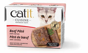 Catit Cuisine - Pâté de Boeuf et Carottes - Nourriture Humide Sans Grains pour Chats Adultes en Tetra Pak