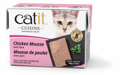 Catit Cuisine - Mousse de Poulet avec Porc - Nourriture Humide Sans Grains pour Chats Adultes en Tetra Pak
