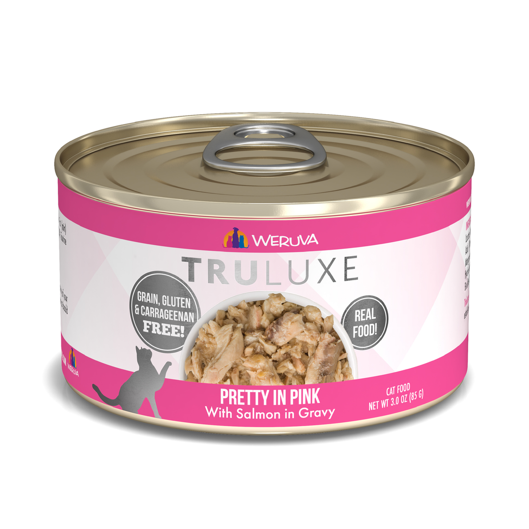 Weruva Truluxe - Pretty in Pink - Saumon en Sauce - Nourriture Humide Sans Grains pour Chats