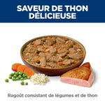 Voir l’image dans la galerie, Hill's Science Diet - Poids Parfait et Soutien Articulaire - Ragoût de Légumes et Thon - Nourriture Humide pour Chiens Adultes