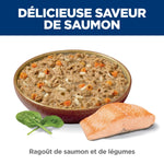 Voir l’image dans la galerie, Hill's Science Diet - Chat Adulte Estomac et Peau Sensible Ragoût de Saumon et Légumes - Nourriture Humide pour Chats