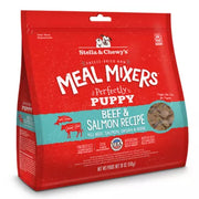 Stella & Chewy's Meal Mixers - Chiot Boeuf et Saumon - Nourriture Sèche Lyophilisée Sans Grains pour Chiens