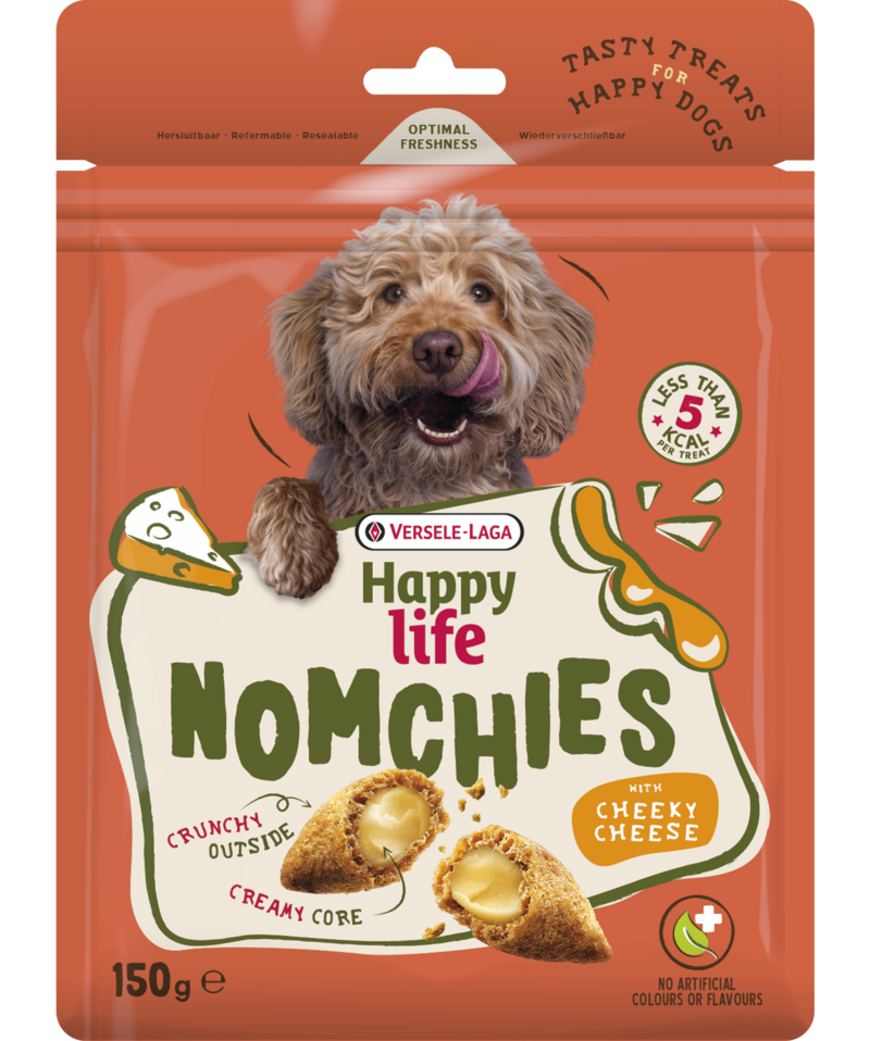 Versele-Laga Happy Life - Nomchies Fromage - Gâteries Croquantes pour Chiens