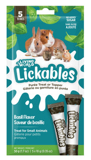 Living World - Lickables Basilic - Gâteries pour Rongeurs