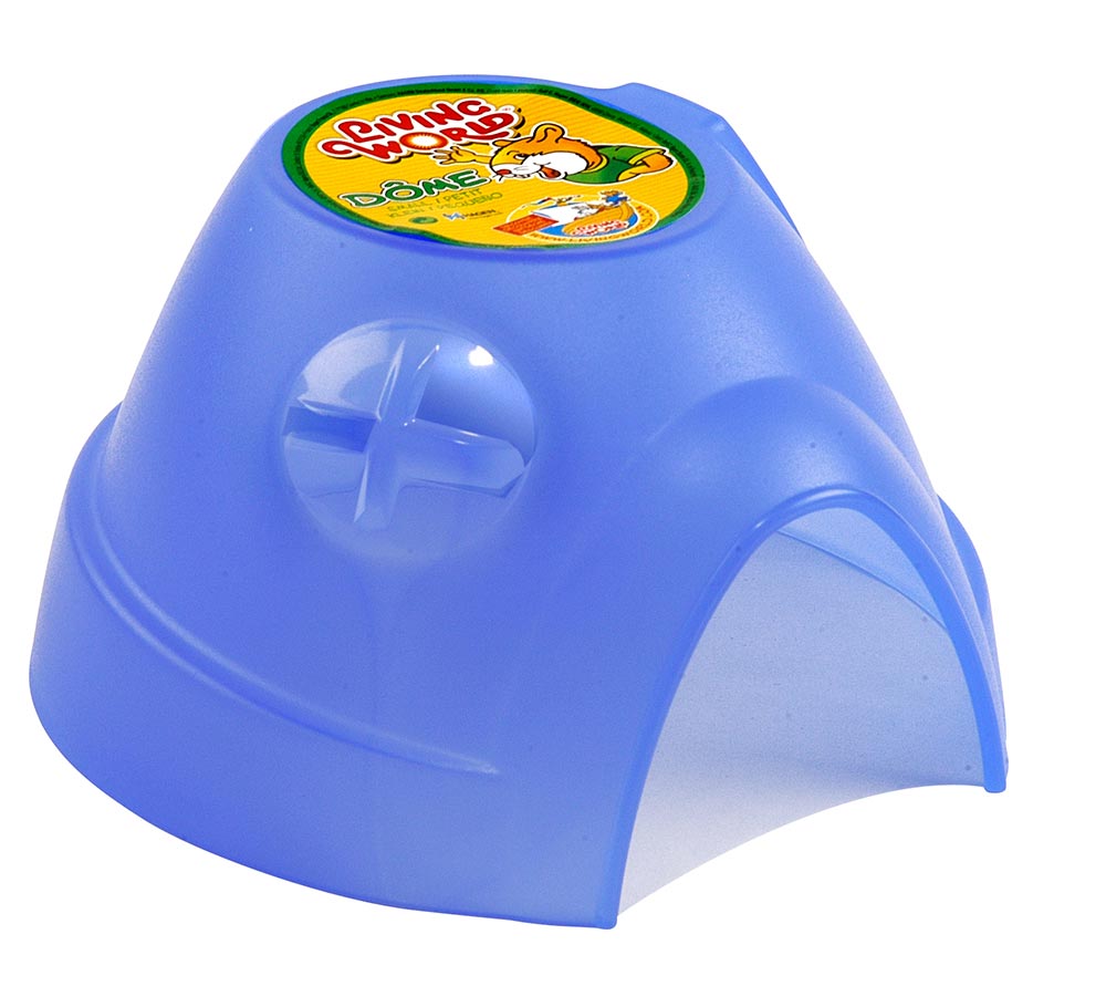 Living World - Dôme en Plastique - Cachette pour Rongeurs