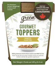 Living World Green - Gourmet Toppers aux Insectes - Gâteries pour Rongeurs