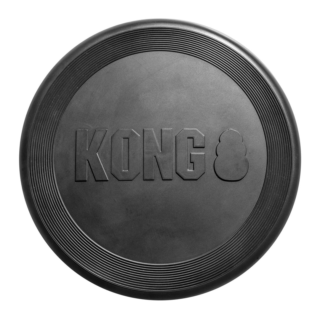 Kong Frisbee Extrême 9.5" - Jouet à Rapporter en Caoutchouc Résistant pour Chiens