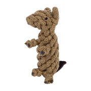 Shedrow K9- Jouet Castor en Corde Tressé pour Chiens, 7