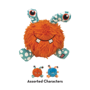 Kong - Whipples - Jouet Interactif en Peluche avec Couineur pour Chiens