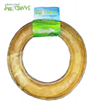 Nature's Own - Anneau de Cuir Brut Pressé 6” - Gâteries pour Chiens