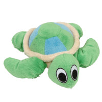 Dogit Puppy Luvz - Jouet Tortue Verte en Peluche avec Organe Sonore pour Chiens, 22 cm