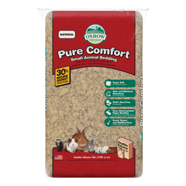 Oxbow Pure Comfort - Litière de Papier - Litière pour Rongeurs