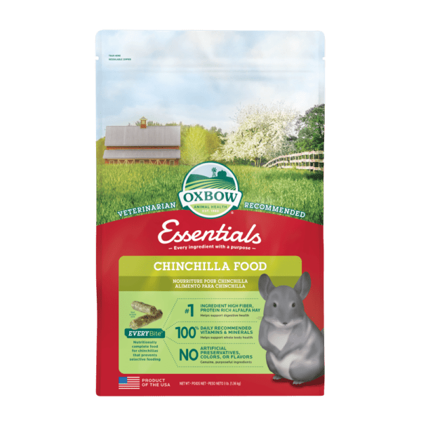 OXBOW Nourriture Chinchilla 3lb