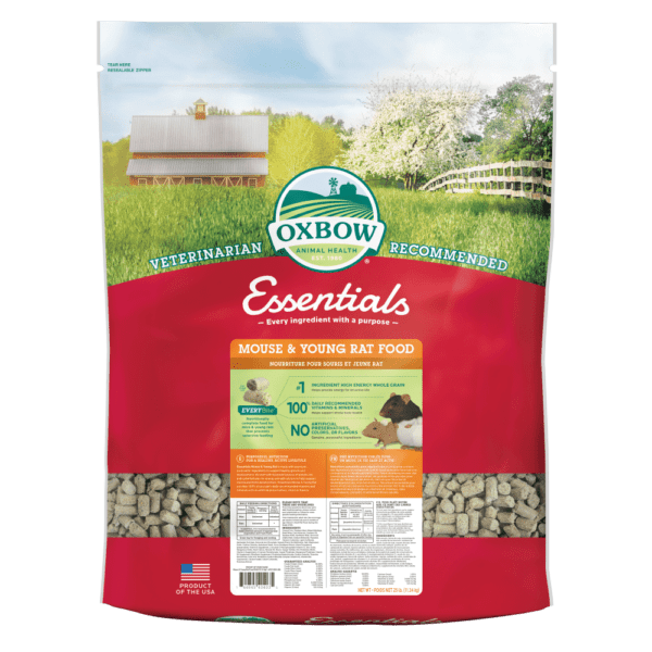 Oxbow Essentials - Nourriture pour Souris et Jeunes Rats - Nourriture pour Rongeurs