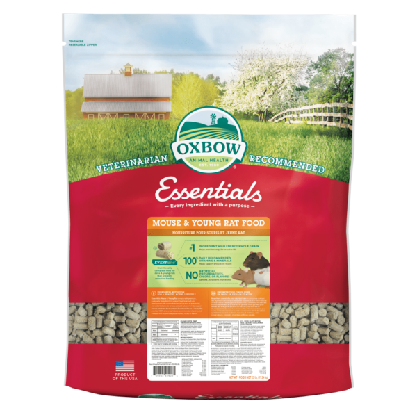 Oxbow Essentials - Nourriture pour Souris et Jeunes Rats - Nourriture pour Rongeurs