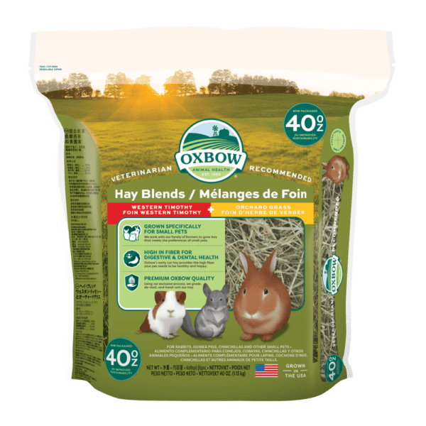 OXBOW Nourriture Foin Timothy Occidental & Verger 15oz
