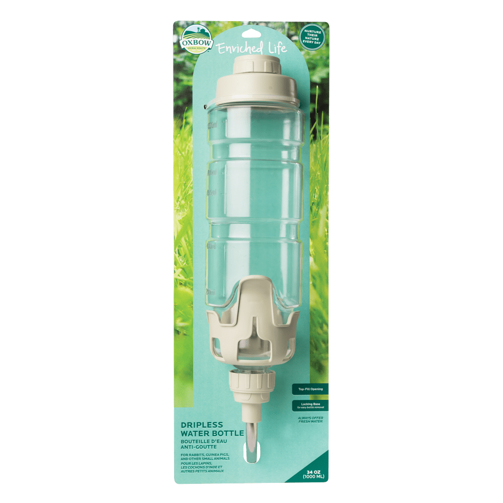 *OXBOW Bouteille d'Eau Anti-Gouttes 1000ml pour Rongeur