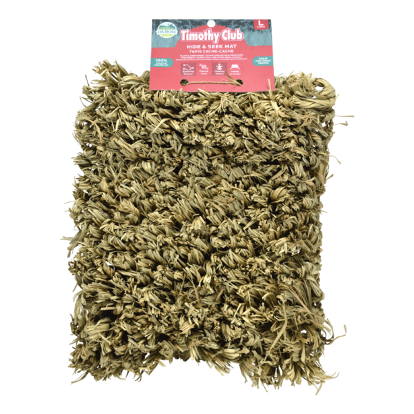 *OXBOW Jouet Rongeur Timothy Club Tapis Cache-Cache Foin Timothy L