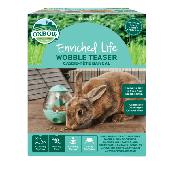 Oxbow Enriched Life - Casse-Tête Distributeur Bancal - Jouet pour Rongeurs