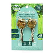 Oxbow Enriched Life - Duo de Fleurs - Jouet à Mâcher pour Rongeurs