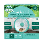 Oxbow Enriched Life - Roue Silencieuse à Fixer - Roue d'Exercice pour Hamsters