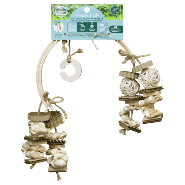 Oxbow Enriched Life - Mobile d'Activités Naturelles - Jouet pour Rongeurs